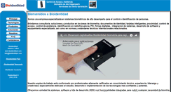 Desktop Screenshot of bioidentidad.com